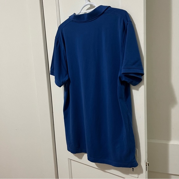 Denver Hayes Blue Short Sleeve Polo - Picture 3 of 7